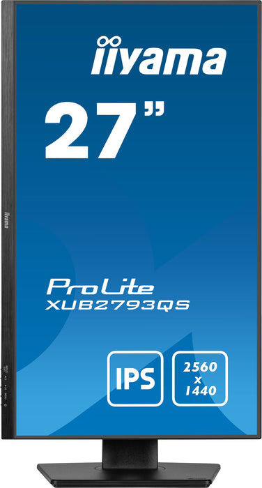 EAN 4948570124671 - iiyama ProLite XUB2793QS-B7 pantalla para PC 68,6 cm (27") 2560 x 1440 Pixeles Quad HD LED Negro imagen 3