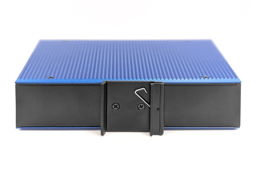 EAN 4016032490227 - Digitus DN-651158 switch Gestionado Gigabit Ethernet (10/100/1000) Negro, Azul imagen 3