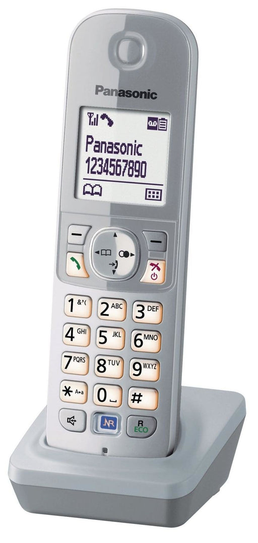 EAN 5025232738489 - Panasonic KX-TGA681 Teléfono DECT Identificador de llamadas Plata imagen 1