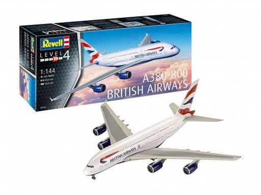 EAN 4009803039220 - Revell A380-800 British Airways Maqueta de avión de ala fija Kit de montaje 1:144 imagen 2