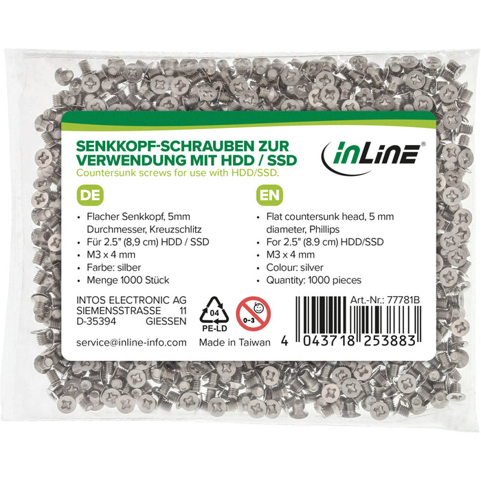 EAN 4043718253883 - InLine 77781B kit de montaje Plata imagen 3