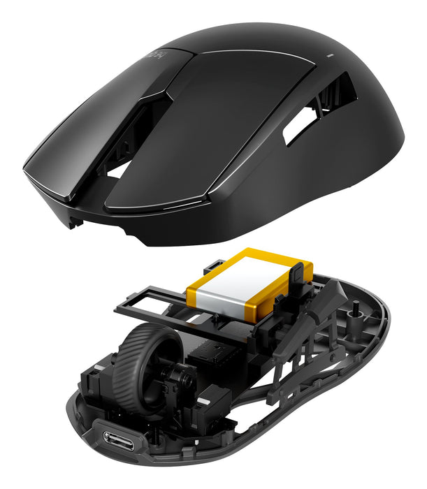 EAN 4260052192764 - be quiet! Dark Perk | Ergo ratón Juego mano derecha RF Wireless + USB Type-C Óptico 32000 DPI imagen 7
