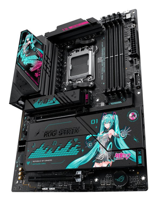 EAN 4711636174640 - ASUS ROG STRIX X870E-H GAMING WIFI7 HATSUNE MIKU EDITION AMD X870E Zócalo AM5 ATX imagen 4