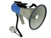 EAN 5410329411381 - Velleman MP25SFM megáfono 25 W Azul, Gris imagen 2