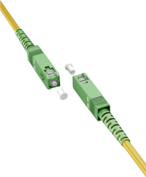 EAN 4040849596391 - Goobay 59639 Cable de fibra óptica e InfiniBand 2 m SC FTTH Amarillo imagen 2