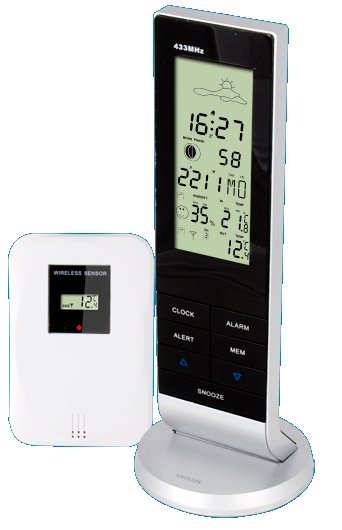 EAN 8712412560509 - Alecto WS-1150 estación meteorológica digital Negro, Blanco imagen 1