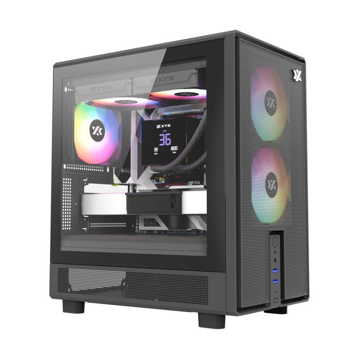 EAN 6978262010997 - XYZ X-CS-ATOM-B carcasa de ordenador Micro Torre Negro imagen 18