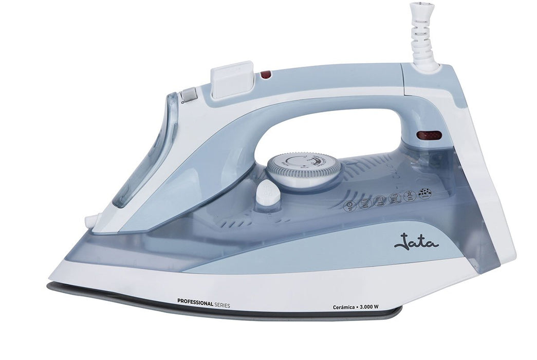 EAN 8421078035381 - JATA PL1058C plancha Plancha a vapor Suela de cerámica 3000 W Gris, Blanco imagen 6