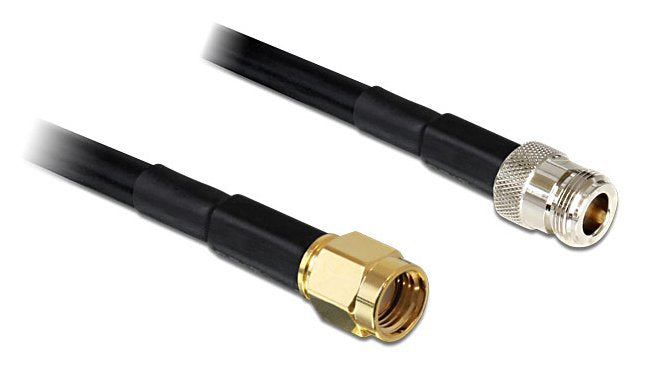 EAN 4043619886869 - DeLOCK 88686 cable coaxial 3 m RP-SMA Negro imagen 1