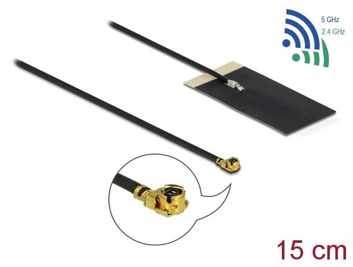 EAN 4043619126118 - DeLOCK 12611 antena para red MHF 3 dBi imagen 2