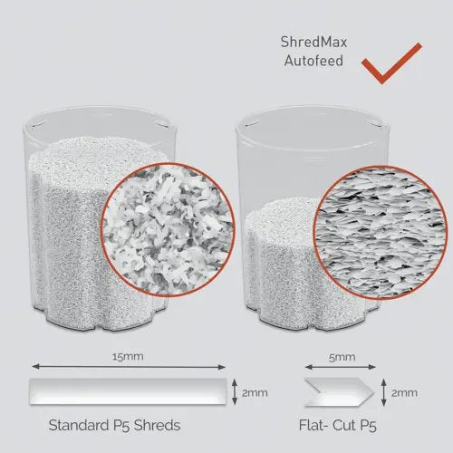 EAN 5028252658652 - Rexel ShredMax AutoFeed+ 300M triturador de papel Microcorte 55 dB 22,5 cm Negro imagen 6