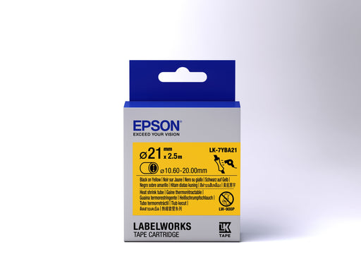 EAN 8715946611792 - Epson LK-7YBA21 cinta para impresora de etiquetas Negro sobre amarillo imagen 2