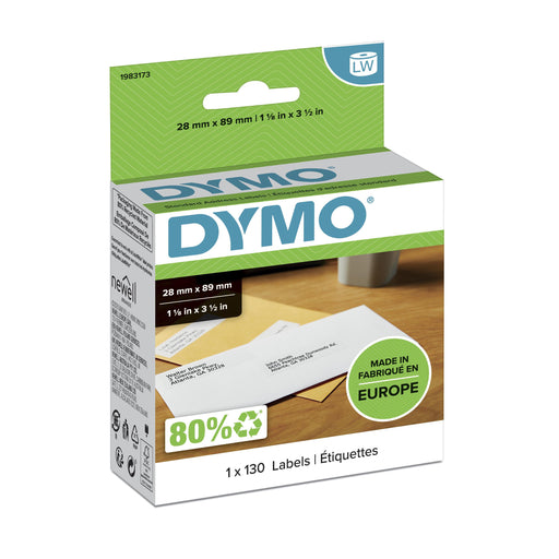 EAN 3501179831732 - DYMO 1983173 etiqueta de impresora Blanco Etiqueta para impresora autoadhesiva imagen 2