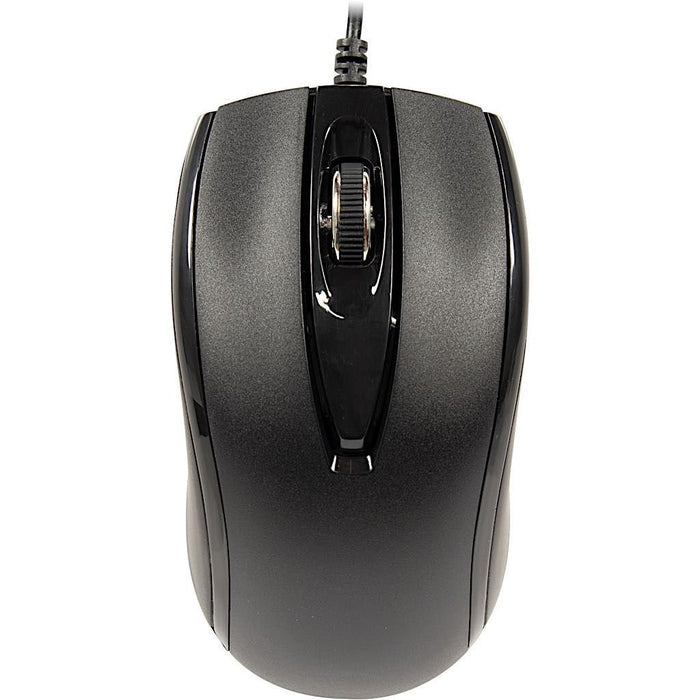 EAN 4260455647595 - Inter-Tech KM-3149R teclado Ratón incluido Hogar USB QWERTY Ruso, Internacional de EE.UU. Negro imagen 3