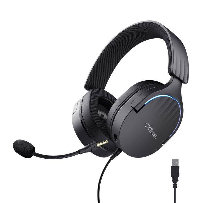 EAN 8713439249002 - Trust GXT 490 FAYZO Auriculares Alámbrico Diadema Juego USB tipo A Negro imagen 1