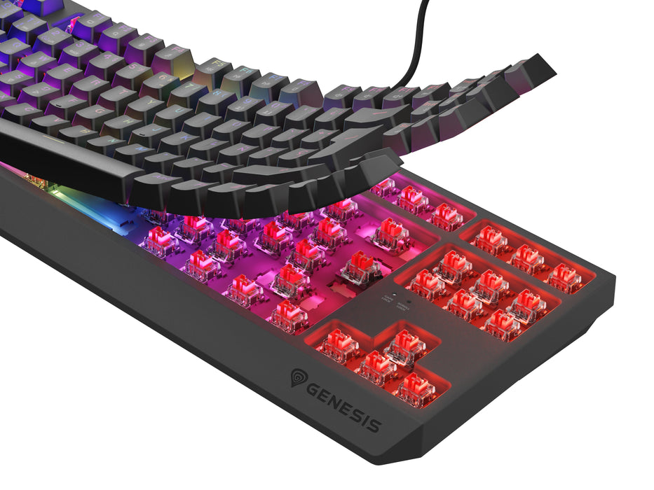 EAN 5901969445008 - GENESIS Thor 230 TKL teclado Juego USB QWERTY Español Negro imagen 8