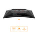 EAN 4038986183703 - AOC G4 CQ27G4Z2P pantalla para PC 68,6 cm (27") 2560 x 1440 Pixeles Quad HD LCD Negro, Rojo imagen 4