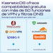 EAN 4897082921356 - Keenetic Hopper DSL (KN-3610) router inalámbrico Gigabit Ethernet Doble banda (2,4 GHz / 5 GHz) Gris, Bla imagen 6