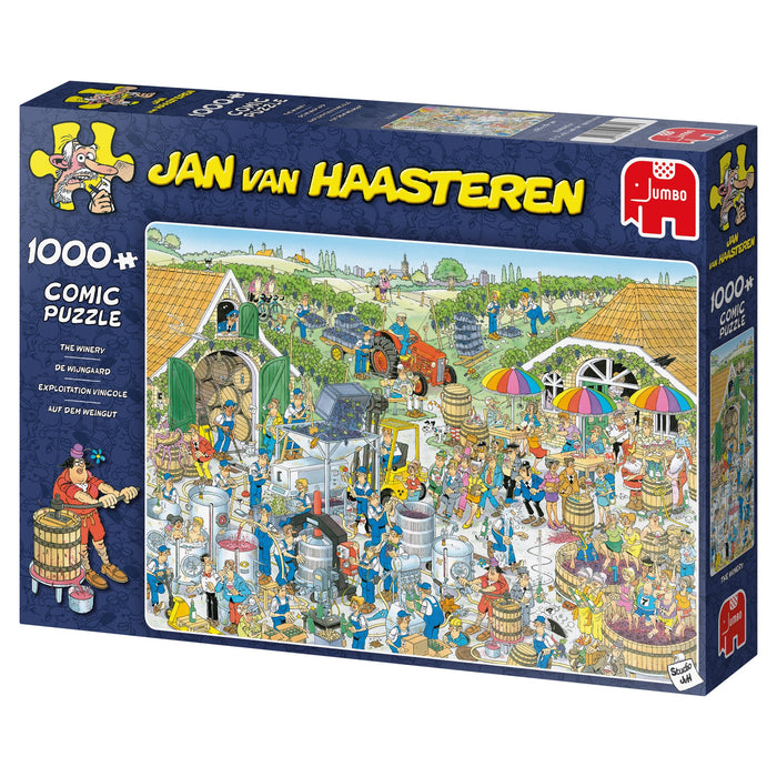 EAN 8710126190951 - Jan van Haasteren 19095 puzzle Puzzle rompecabezas 1000 pieza(s) Cómics imagen 3
