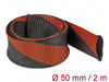 EAN 4043619207589 - DeLOCK 20758 pasacables Negro, Rojo imagen 1