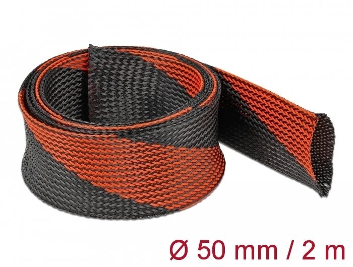 EAN 4043619207589 - DeLOCK 20758 pasacables Negro, Rojo imagen 1