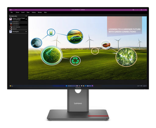 EAN 198156226112 - Lenovo ThinkVision P27Q-40 pantalla para PC 68,6 cm (27") 2560 x 1440 Pixeles Quad HD LED Negro imagen 1