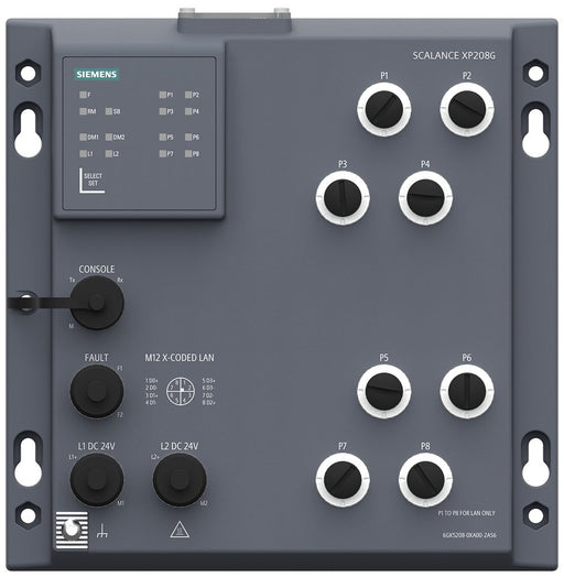 EAN 4047623107439 - Siemens 6GK52080XA002AS6 6GK5208-0XA00-2AS6 Industrial Ethernet Switch Gestionado imagen 2