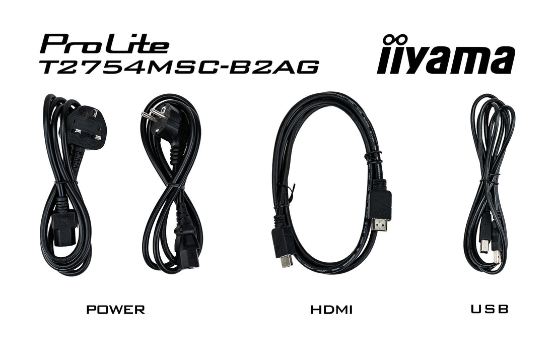 EAN 4948570125807 - iiyama ProLite T2754MSC-B2AG pantalla para PC 68,6 cm (27") 1920 x 1080 Pixeles Full HD Pantalla táctil imagen 17