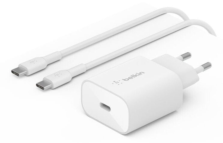 EAN 0745883825059 - Belkin WCA004VF1MWH-B6 cargador de dispositivo móvil Teléfono móvil Blanco USB Carga rápida Interior imagen 1