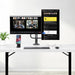 EAN 65030906340 - StarTech.com H2M1AS2-MONITOR-ARM soporte para monitor 68,6 cm (27") Escritorio Negro imagen 10