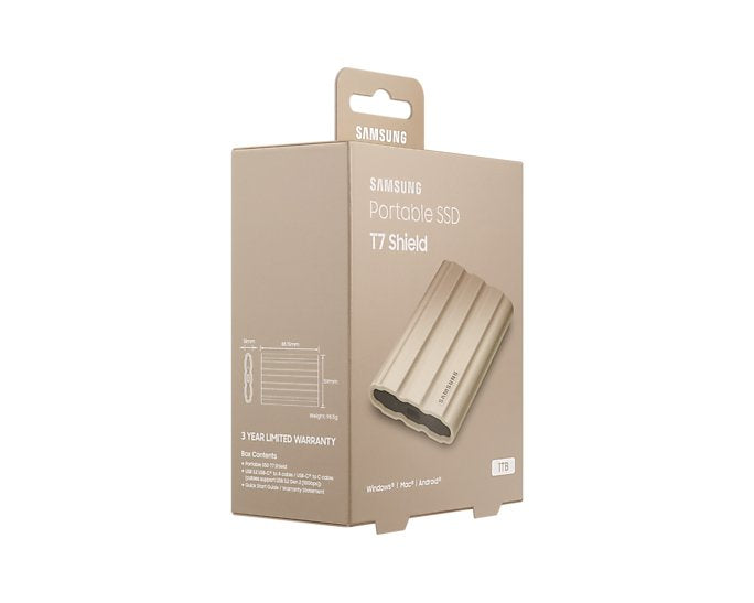 EAN 8806092299146 - Samsung MU-PE1T0K/WW unidad externa de estado sólido 1 TB USB Tipo C 3.2 Gen 2 (3.1 Gen 2) Beige imagen 10