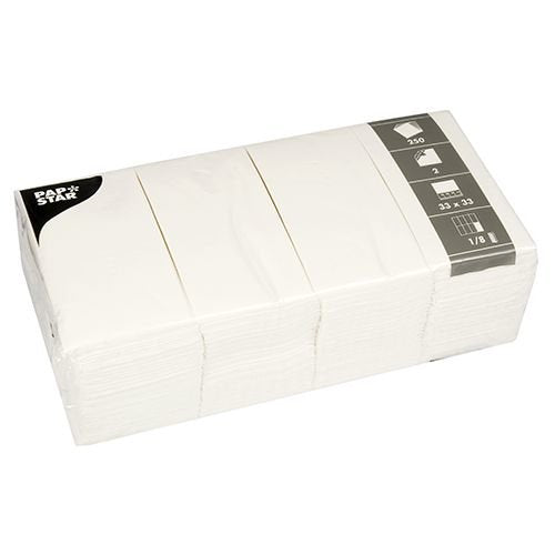 EAN 4002911825525 - Papstar 82552 servilleta de papel Pañuelo de papel Blanco 250 pieza(s) imagen 1