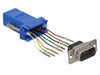 EAN 4043619661671 - DeLOCK 66167 cambiador de género para cable Sub-D Rj-45 Negro, Azul, Acero inoxidable imagen 1