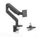 EAN 0766623462570 - Manhattan 462570 soporte para monitor 124,5 cm (49") Escritorio Negro imagen 4
