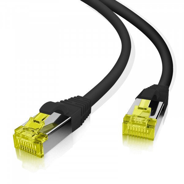 EAN 4005938638086 - Helos 263808 cable de red Negro 0,5 m Cat6a S/FTP (S-STP) imagen 1