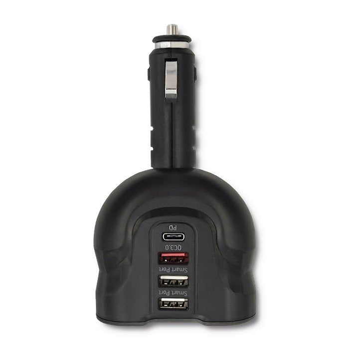 EAN 5901878506418 - Qoltec 50641 cargador de dispositivo móvil Universal Negro Encendedor de cigarrillos Carga rápida Auto imagen 5
