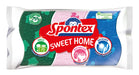 EAN 3384125000174 - Spontex 3384125000174 esponja Azul, Verde, Rosa 3 pieza(s) imagen 1