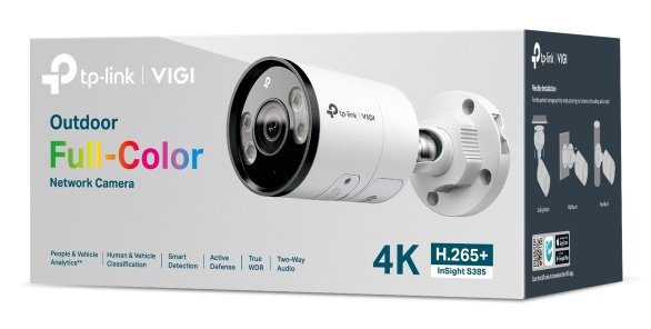 EAN 8885020628180 - TP-Link INSIGHT S385 Bala (forma) Cámara de seguridad IP Exterior 3840 x 2160 Pixeles Pared imagen 4