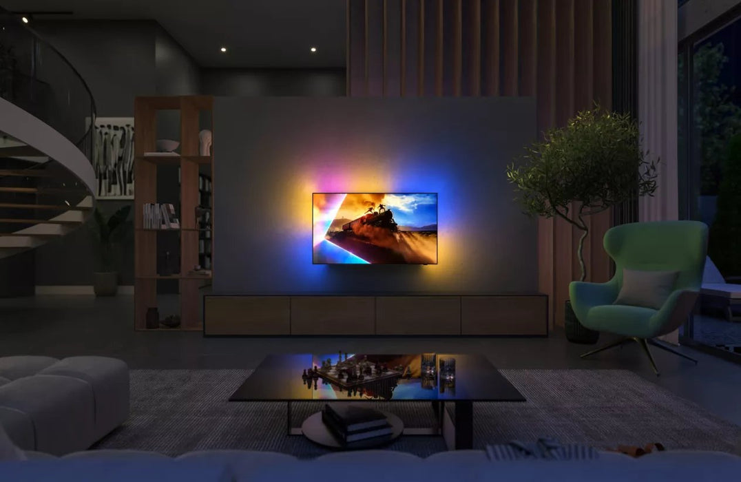 EAN 8718863056189 - Philips Ambilight 65OLED801/12 Televisor 165,1 cm (65") 4K Ultra HD Smart TV Wifi Negro imagen 8