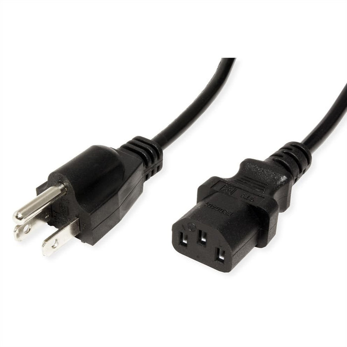 EAN 7630049610392 - VALUE 19.99.1495 cable de transmisión Negro 1,8 m IEC C13 imagen 2