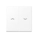 EAN 4011377189164 - JUNG A595PWWM placa de pared y cubierta de interruptor imagen 1