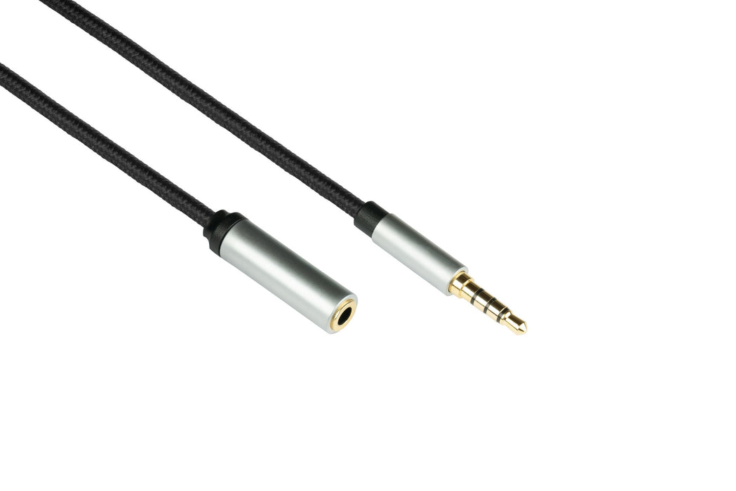 EAN 4014619309306 - Python GC-M0236 cable de audio 0,5 m 3,5mm Negro imagen 2