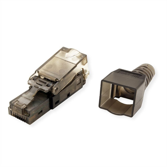 EAN 7630049610088 - VALUE 26.99.0372 conector RJ45 Negro, Transparente imagen 5