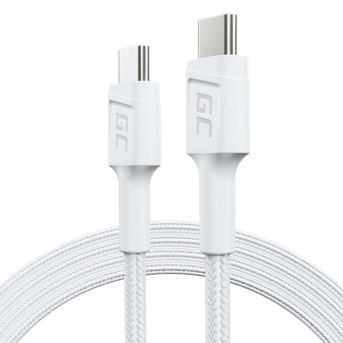 EAN 5904326373433 - Green Cell KABGC30W cable USB USB 3.2 Gen 1 (3.1 Gen 1) 1,2 m USB C Blanco imagen 1