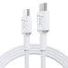 EAN 5904326373433 - Green Cell KABGC30W cable USB USB 3.2 Gen 1 (3.1 Gen 1) 1,2 m USB C Blanco imagen 1