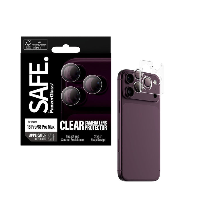 EAN 5715685043802 - PanzerGlass SAFE. by ® Camera Lens Protector Transparent iPhone 2026 Pro | 2026 Pro Max Protector de pant imagen 5