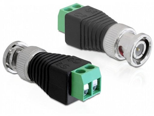 EAN 4043619653232 - DeLOCK 65323 cambiador de género para cable BNC 2p Negro, Gris, Plata imagen 1