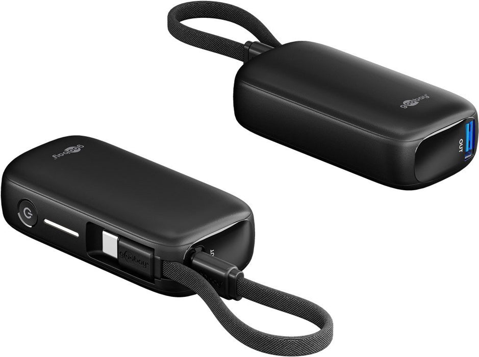 EAN 4040849762505 - Goobay 76250 batería externa Polímero de litio 5000 mAh Negro imagen 2