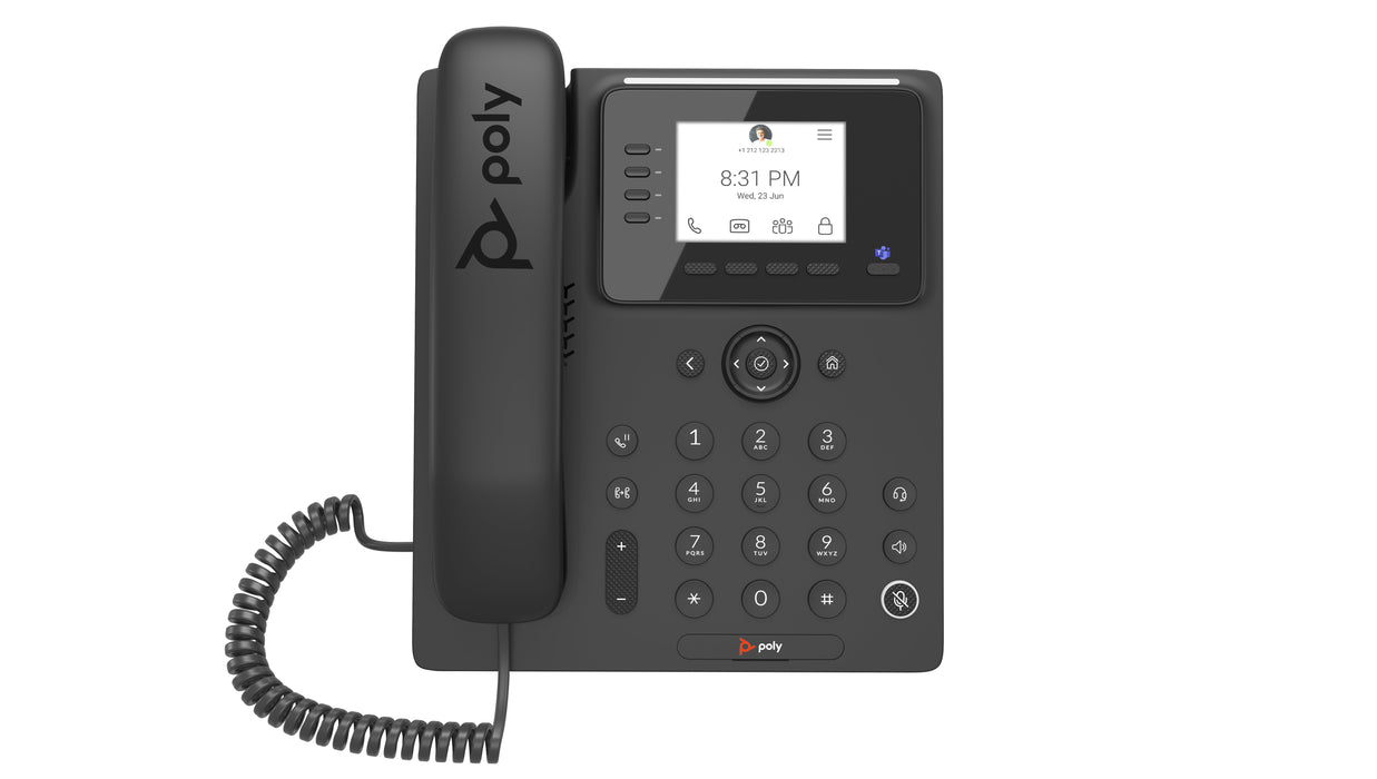 EAN 5715063872819 - HP Poly CCX 350 Business Media Phone for Microsoft Teams and PoE-enabled teléfono IP Negro LCD imagen 1