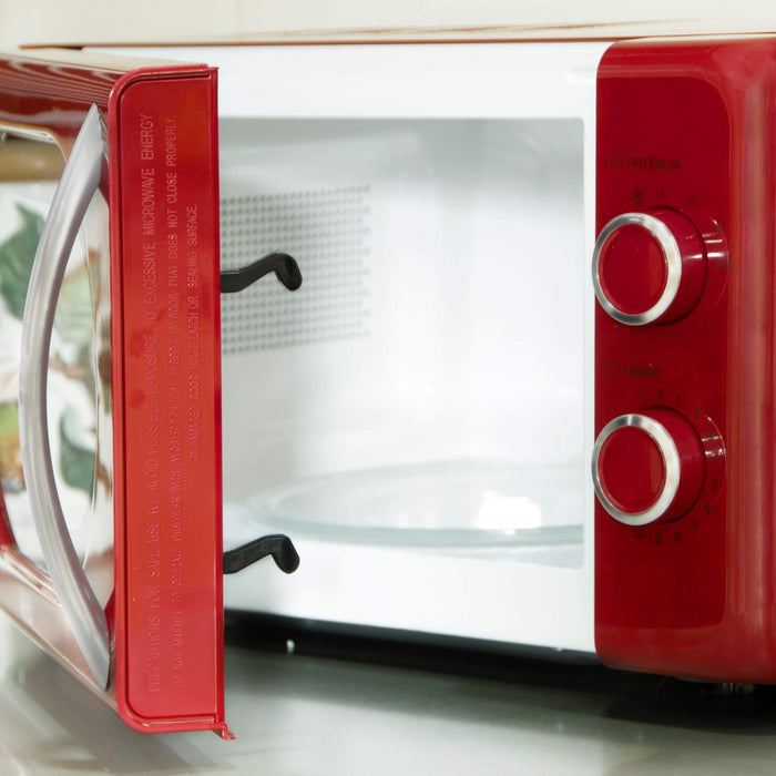 EAN 8426156016825 - Grunkel MW-20ROJO microondas Rojo Solo microondas Encimera 20 L 700 W imagen 2